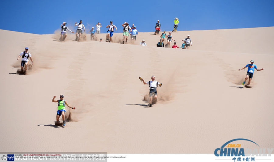 2014火山马拉松即将开赛 各国选手沙漠中苦练备战