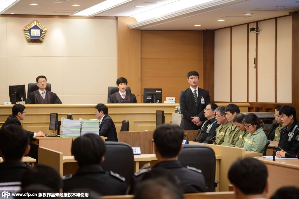 韩国“世越号”失事客轮船长获刑36年