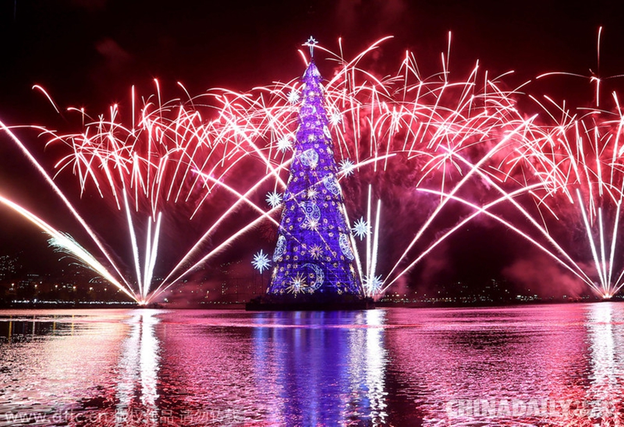 遍赏各国最美圣诞树 璀璨夺目令人迷