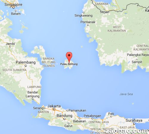 新报：印尼一岛发现坠毁飞机 未确认是亚航客机(图)