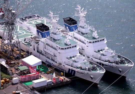 日本2015年度领海警备预算拟增加五成