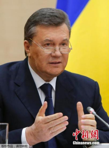 国际刑警组织全球通缉乌克兰前总统亚努科维奇