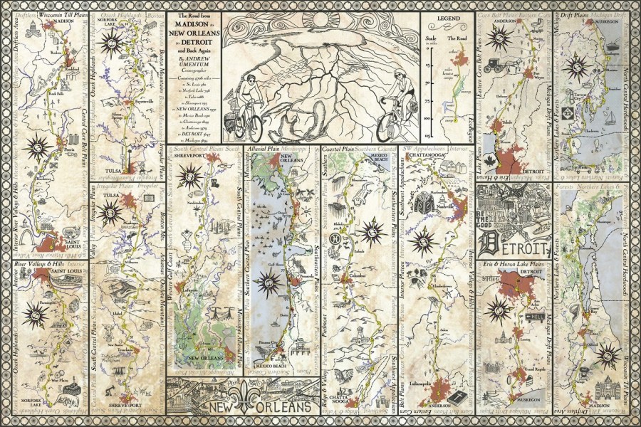 地图的艺术：制图师描绘的精彩世界