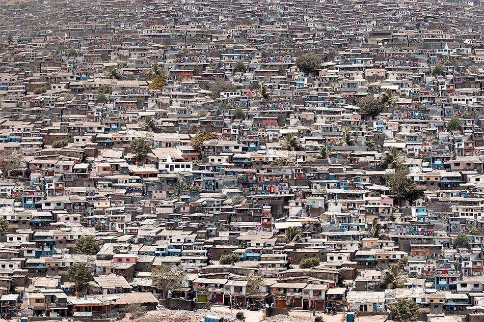 摄影师航拍全球人口超载城市全景图