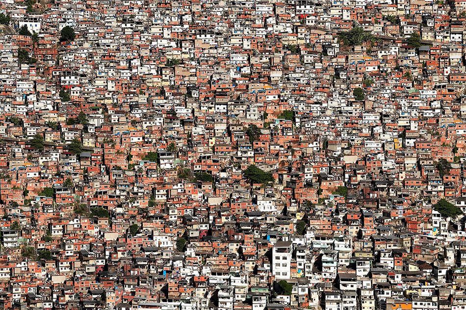 摄影师航拍全球人口超载城市全景图