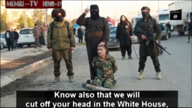 ISIS当街执法 扬言要将奥巴马斩首