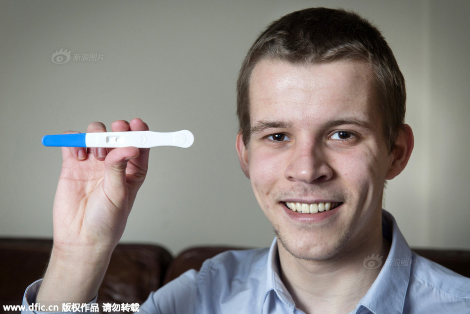 男子用验孕棒测出“怀孕” 确诊睾丸癌