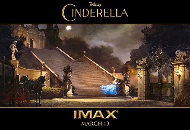 IMAX版《灰姑娘》同步北美上映 水晶般唯美梦幻