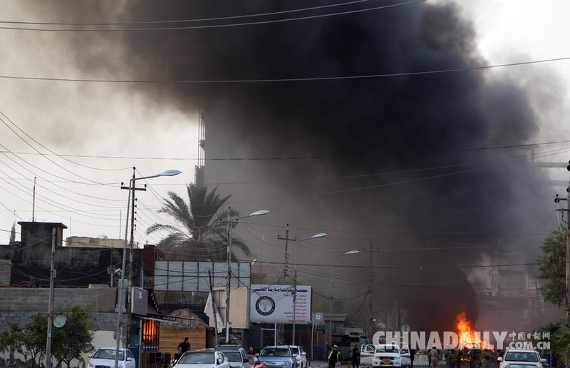 美驻伊拉克领事馆附近发生爆炸袭击 致3死5伤