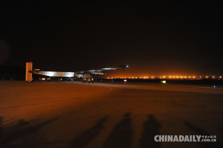 世界最大太阳能飞机从重庆再度启程