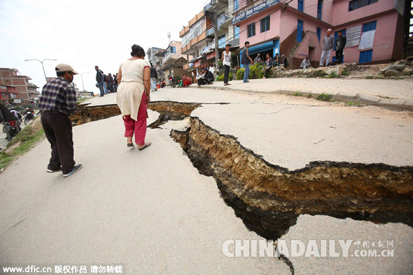 美地质学家：尼泊尔地震造成加德满都南移约3米
