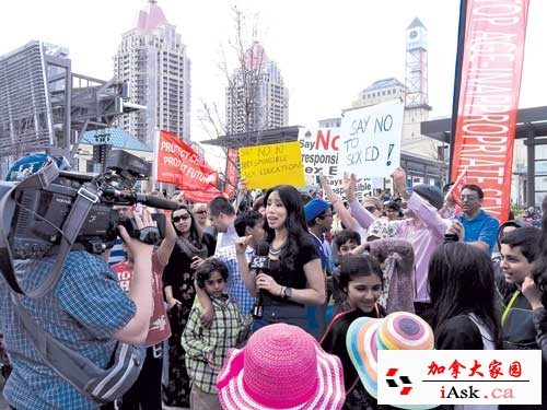 加拿大性教育超前且露骨 引发华裔家长抗议潮