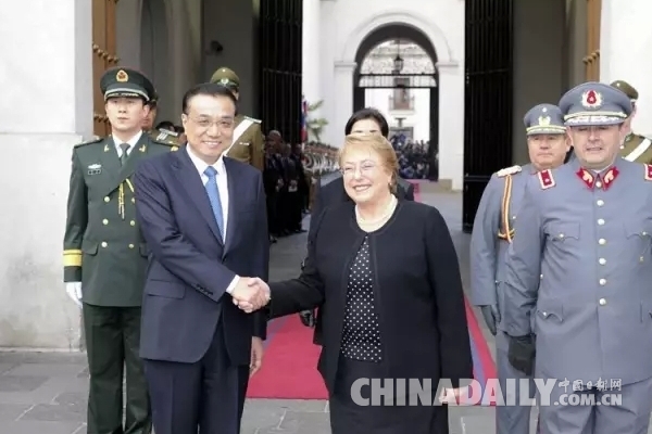 手记 | 总理访智利：18岁华裔男孩乐当中国文化使者