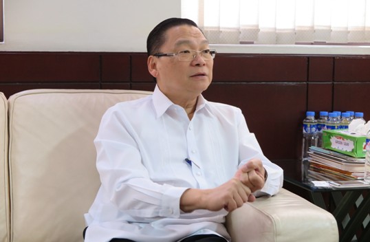 菲律宾最大华人商会理事长张昭和接受中国日报记者专访