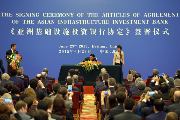 外媒：亚投行是中国外交与战略重大成就