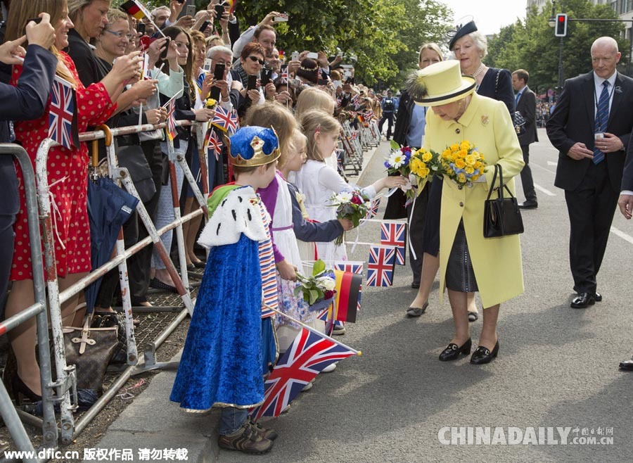 图片故事：英国女王伊丽莎白二世的德意志情缘