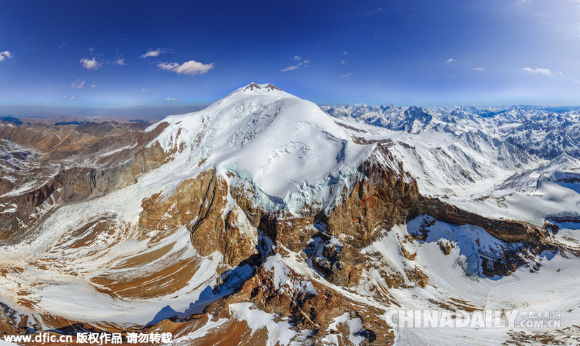 AirPano全景航拍图展现全球最壮观火山喷发场景