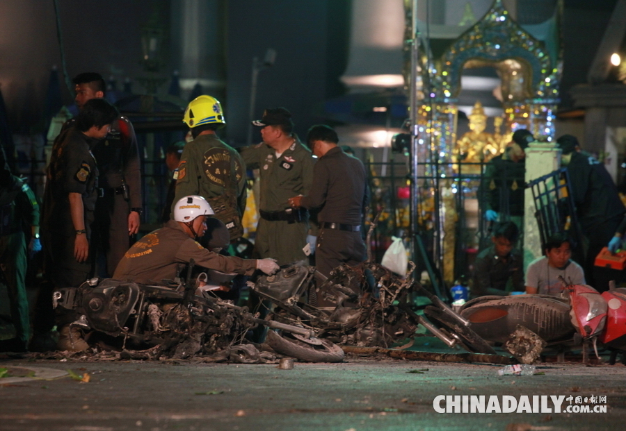 泰国曼谷市中心爆炸致中国游客5死20余伤