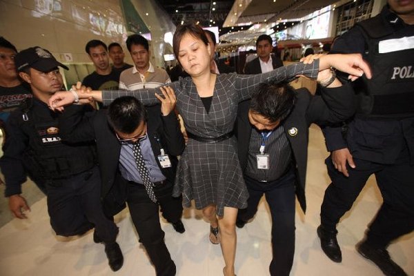 中国鸳鸯大盗泰国被抓“现行” 女嫌犯体内取出失窃钻石