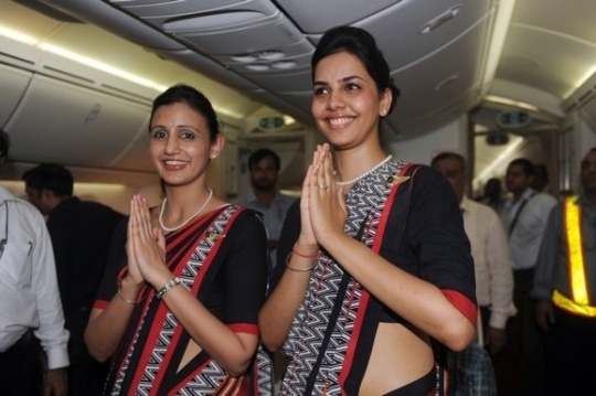 印度航空125名空乘人员体重超标 将被迫停飞