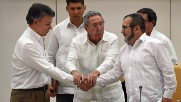 哥伦比亚政府与反政府武装将在半年内签署和平协议