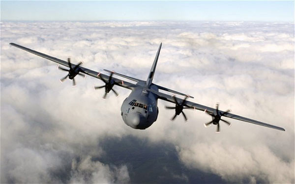 美军C-130运输机坠毁阿富汗 12人丧生