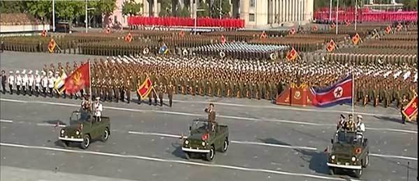 朝鲜举行劳动党成立70周年盛大阅兵（组图）