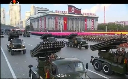 朝鲜举行劳动党成立70周年盛大阅兵（组图）