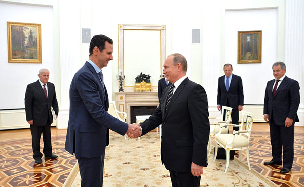 阿萨德突访莫斯科 与普京就叙利亚危机会谈