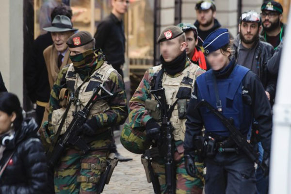 欧盟首都恐袭警戒升至最高级 应对“很有可能”的袭击