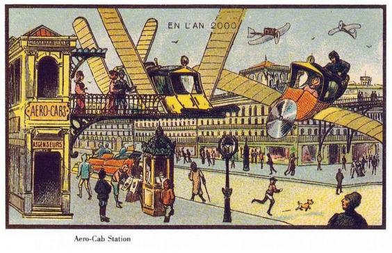 脑洞大开：1900年的法国人怎样想象百年后的今天？