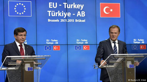 德媒：欧盟土耳其难民协定看似双赢 土入欧实则无望