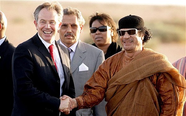 卡扎菲通话布莱尔曝光：政权垮台 基地组织必攻击欧洲