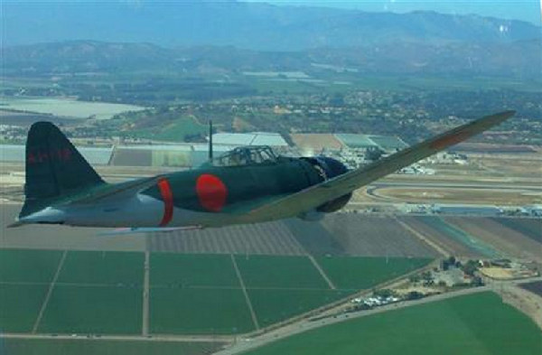 日本“复活”二战主力战机“零战” 曾参与侵华战争