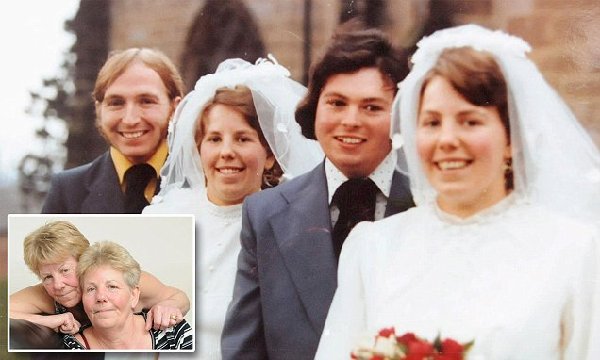订婚结婚葬礼都在同一天 英国双胞胎姐妹四十载爱情奇缘