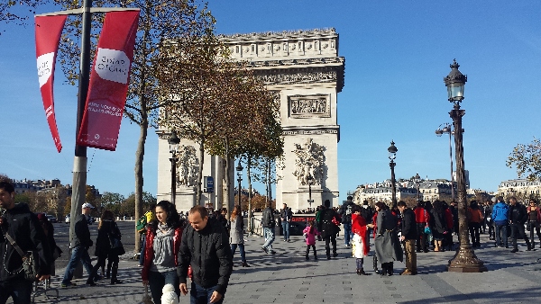 2015巴黎中国游客人数首次破百万