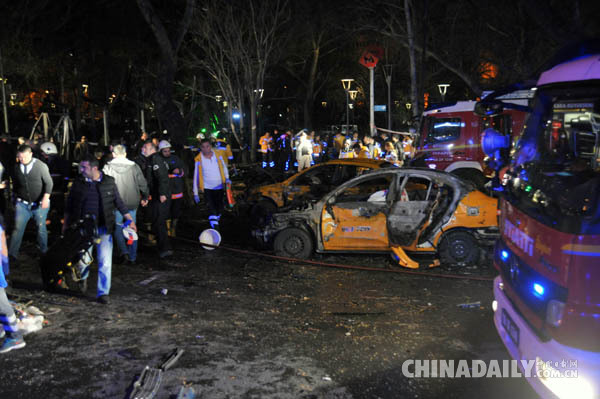 土耳其首都遭遇汽车炸弹袭击 造成至少34人死亡