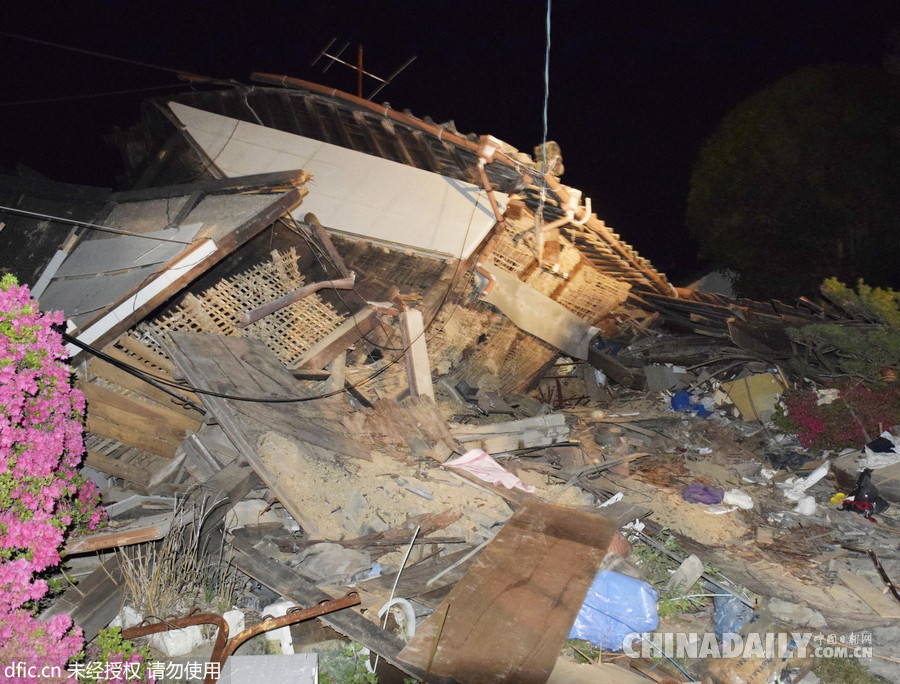 日本6.5级强震已致9人死亡 至少765人受伤