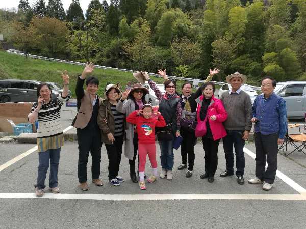 日本九州地震被困中国旅行团获救