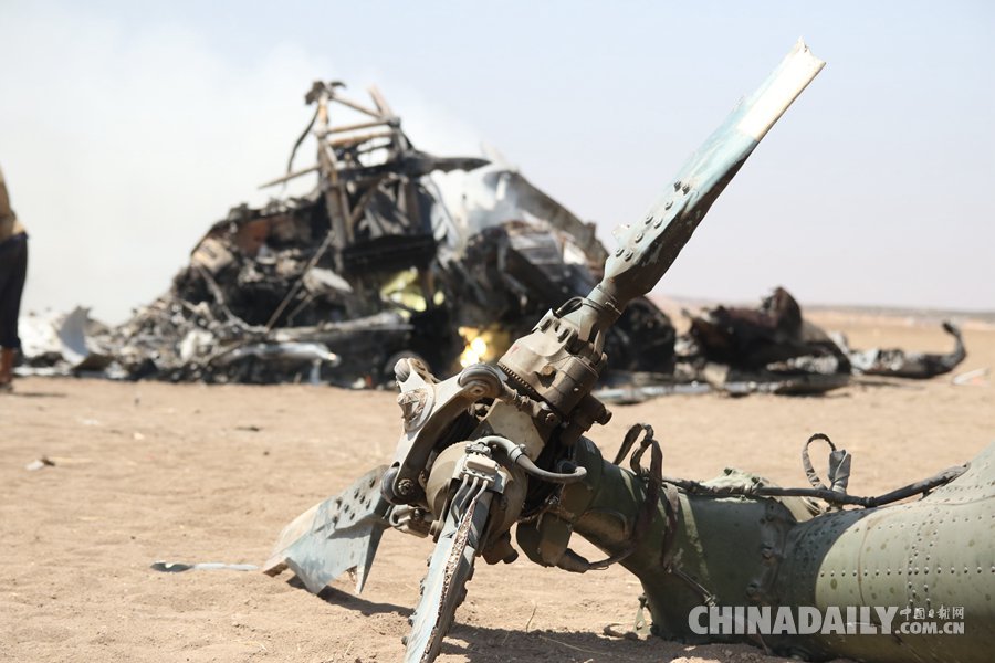 俄军米-8直升机在叙被击落 机上5人全部遇难