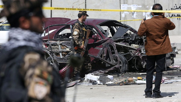 美国驻阿富汗使馆附近发生爆炸袭击 至少2人受伤