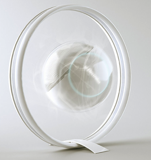 未来球形悬浮式洗衣机 无需用水快速搞定污渍