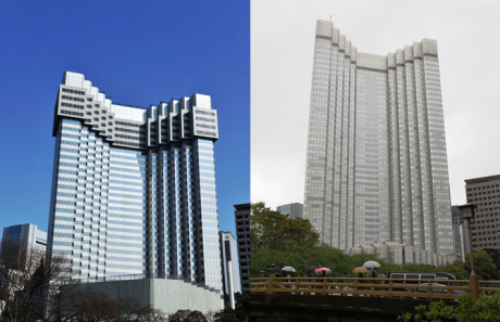 摩天大楼魔术般变矮 日本新技术从内部拆房