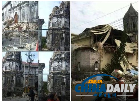 菲律宾发生7.2级地震 至少6人死亡