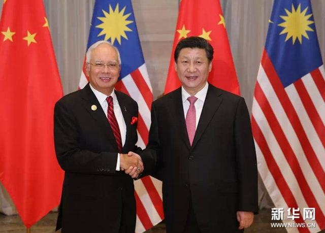 习近平：中国马来西亚双方成功应对突发事件挑战
