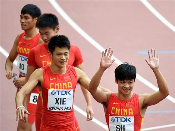 田径世锦赛男子4乘100米接力赛中国队获银牌